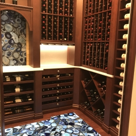 Wine Room Floor