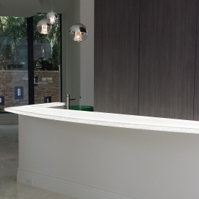 Private Residence Backlit Counter-Top