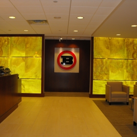 Backlit Onyx Wall